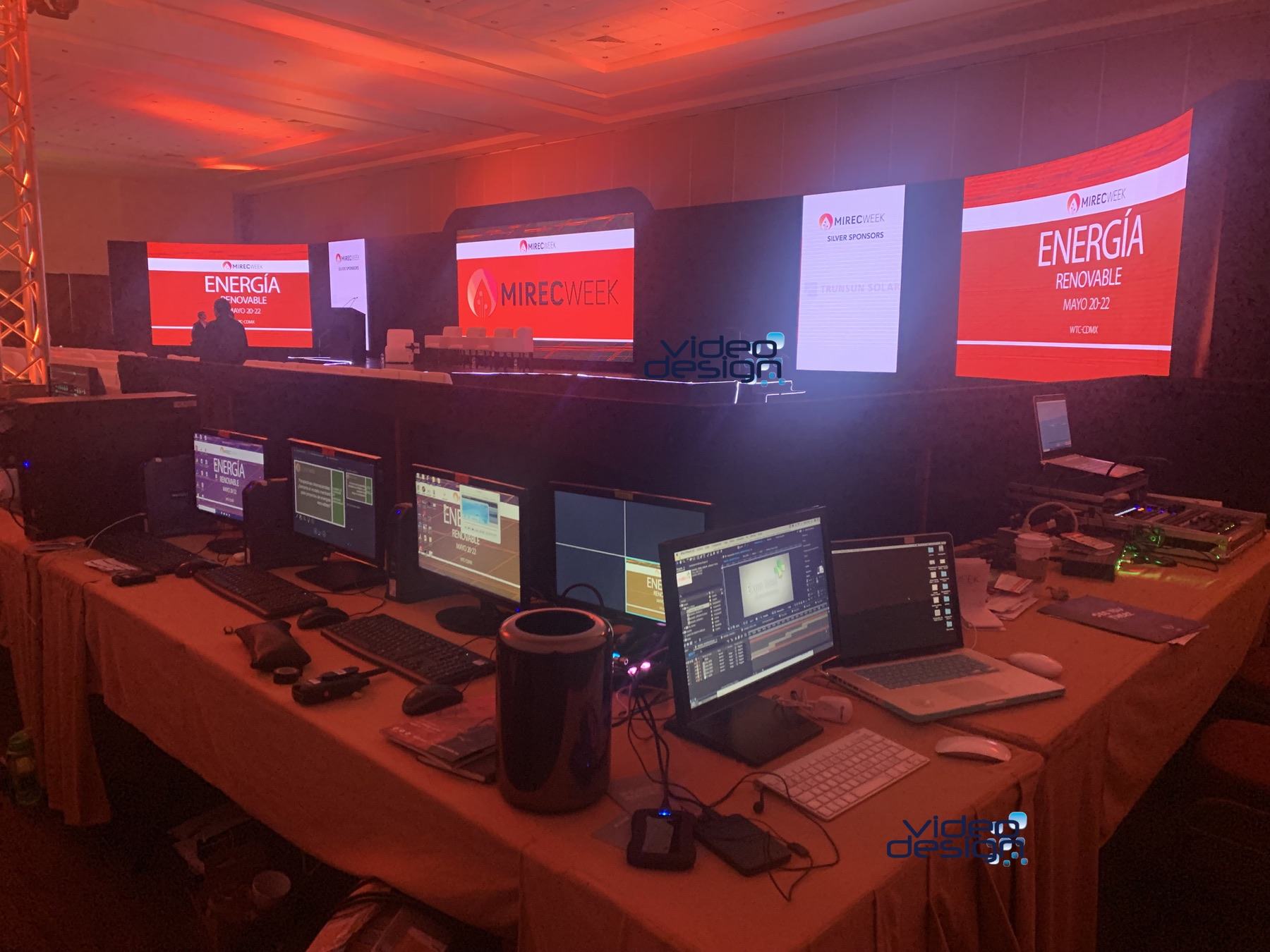 Dirección técnica y sistemas audiovisuales integrados en el foro corporativo MIREC